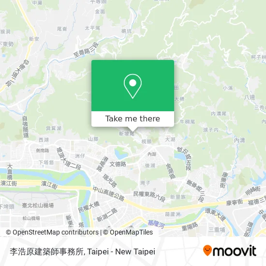 李浩原建築師事務所 map