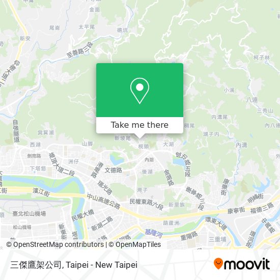三傑鷹架公司 map