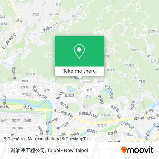 上新油漆工程公司 map