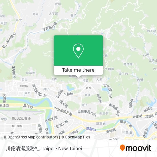 川億清潔服務社 map