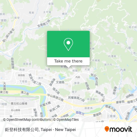 鉅登科技有限公司 map