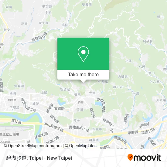 碧湖步道 map