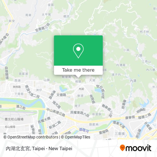 內湖北玄宮 map