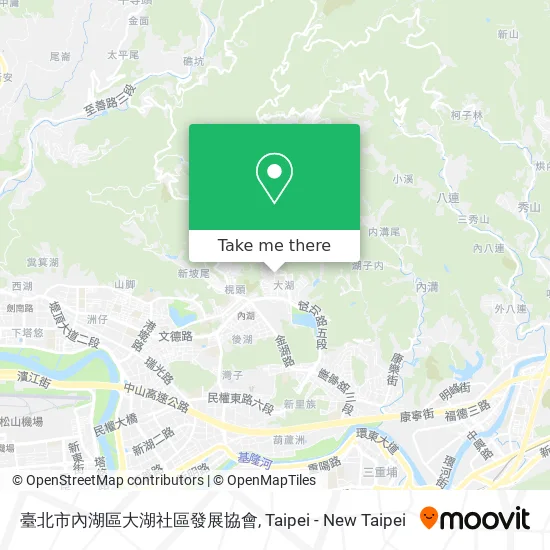 臺北市內湖區大湖社區發展協會 map