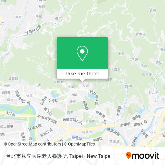 台北市私立大湖老人養護所 map