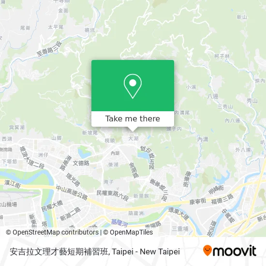 安吉拉文理才藝短期補習班地圖