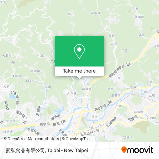 愛弘食品有限公司地圖