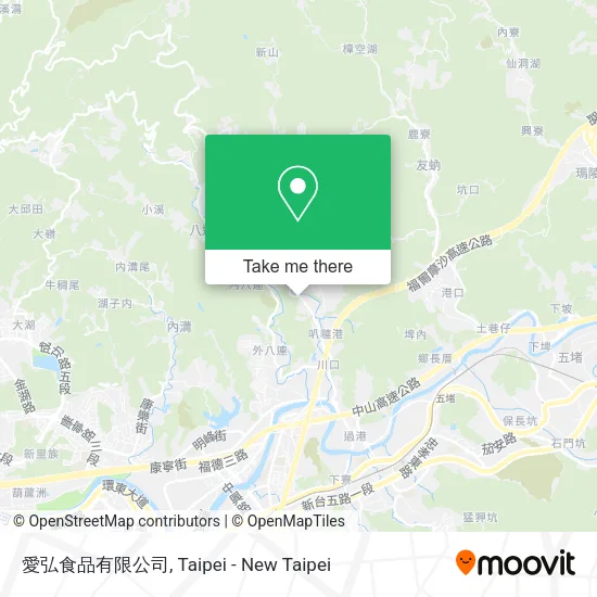 愛弘食品有限公司地圖