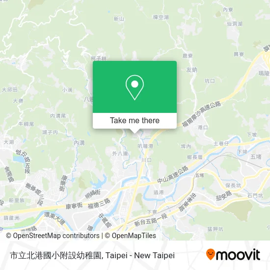 市立北港國小附設幼稚園地圖