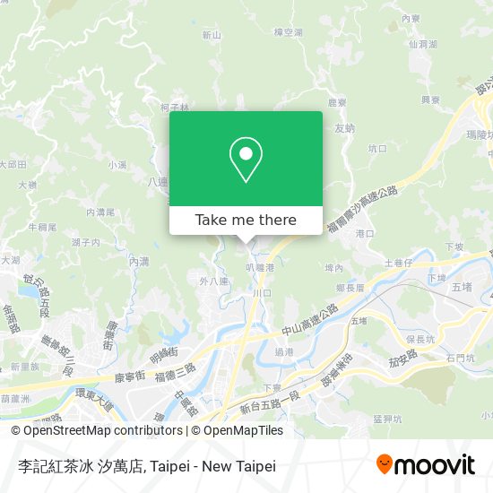 李記紅茶冰 汐萬店 map