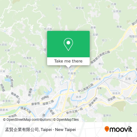 孟賢企業有限公司 map