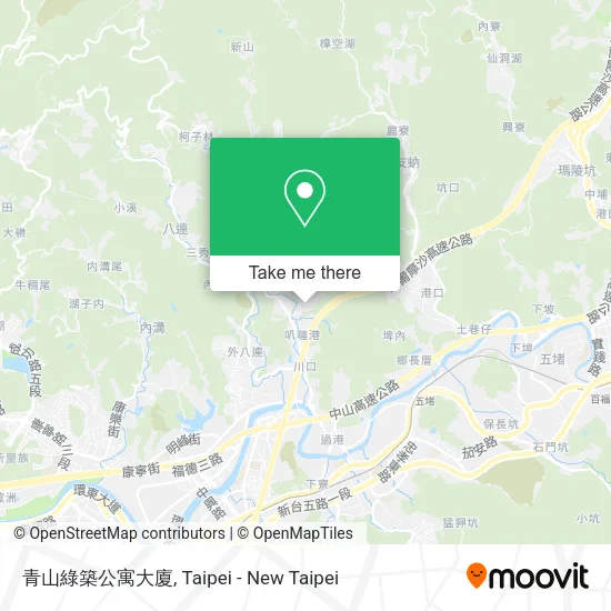 青山綠築公寓大廈地圖
