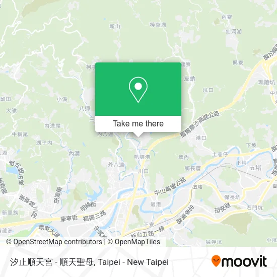 汐止順天宮 - 順天聖母地圖