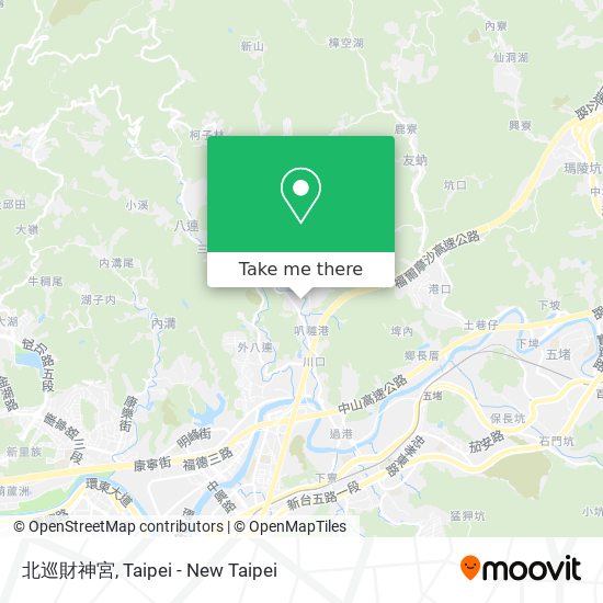 北巡財神宮 map