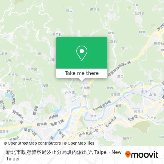 新北市政府警察局汐止分局烘內派出所 map