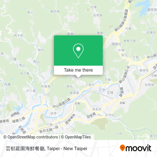 芸郁庭園海鮮餐廳 map
