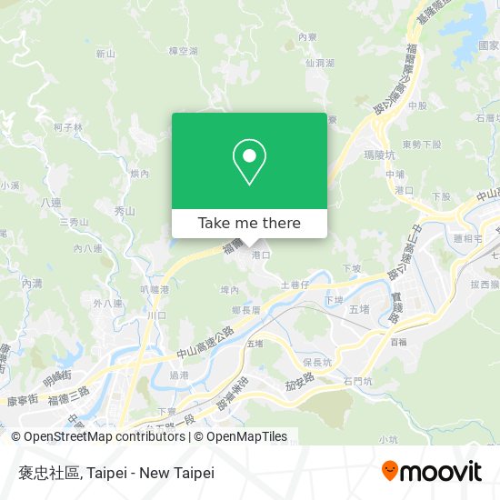 褒忠社區 map