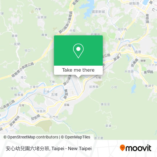 安心幼兒園六堵分班 map