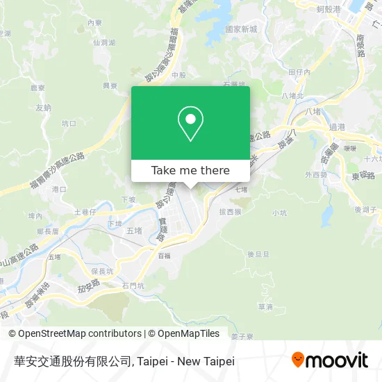 華安交通股份有限公司地圖