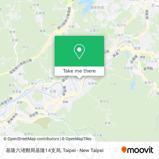 基隆六堵郵局基隆14支局 map
