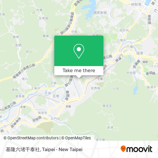 基隆六堵千泰社 map