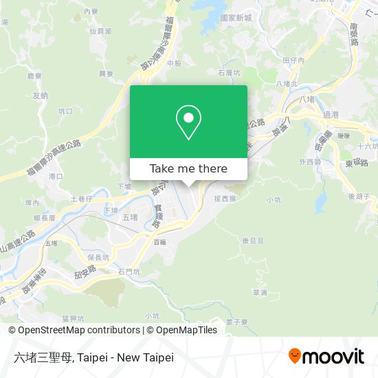六堵三聖母 map