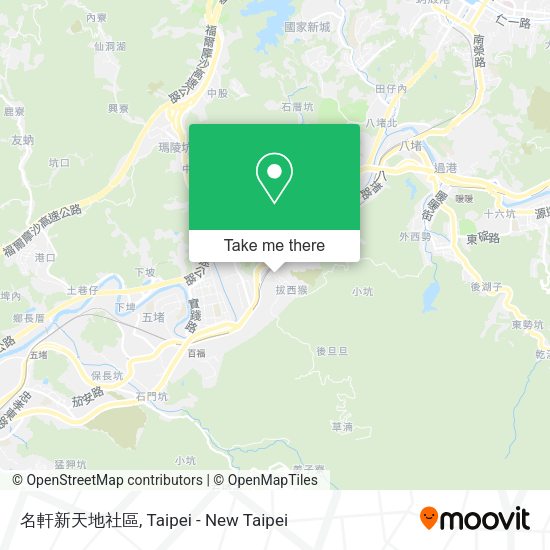 名軒新天地社區地圖