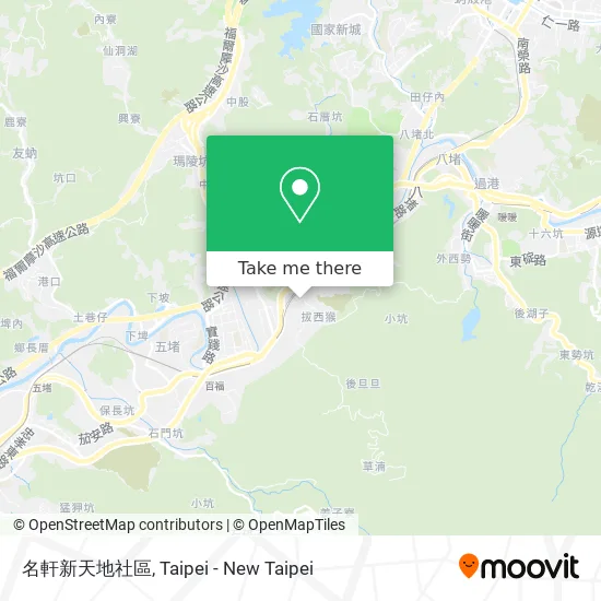名軒新天地社區 map
