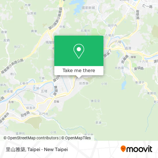 里山雅築 map