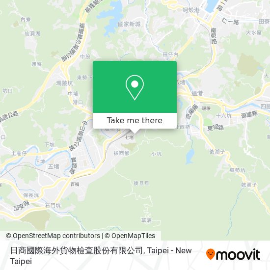 日商國際海外貨物檢查股份有限公司 map