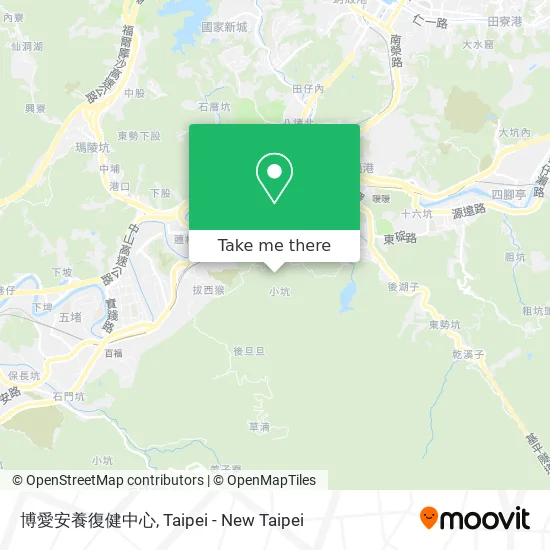 博愛安養復健中心地圖
