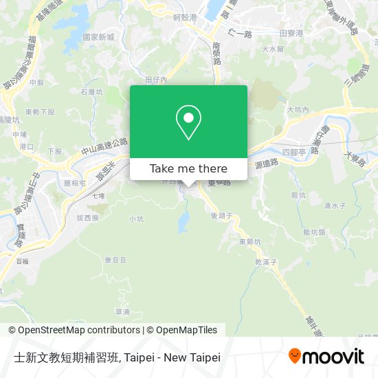 士新文教短期補習班 map
