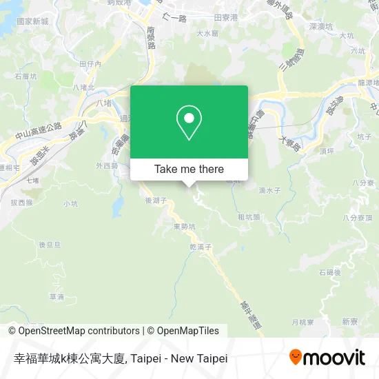 幸福華城k棟公寓大廈 map