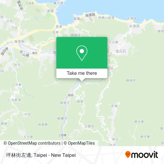 坪林街左邊地圖