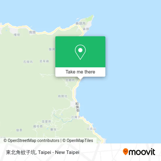 東北角蚊子坑 map