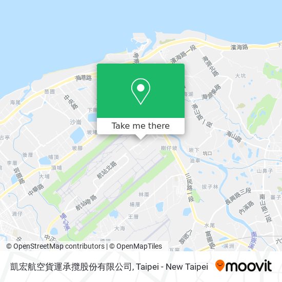 凱宏航空貨運承攬股份有限公司 map