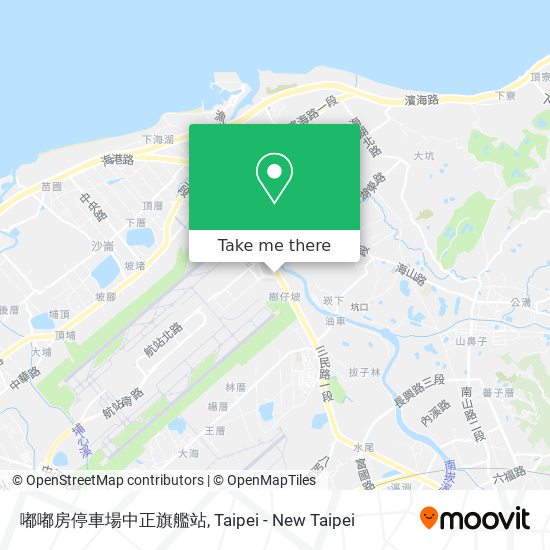 嘟嘟房停車場中正旗艦站 map