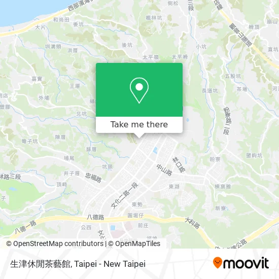 生津休閒茶藝館 map