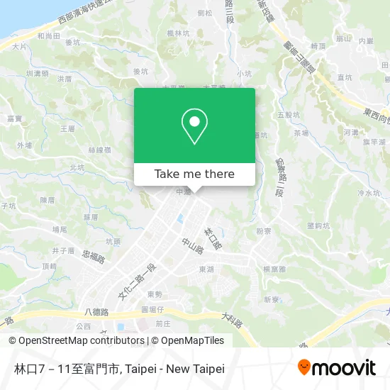 林口7－11至富門市 map