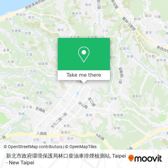 新北市政府環境保護局林口柴油車排煙檢測站 map