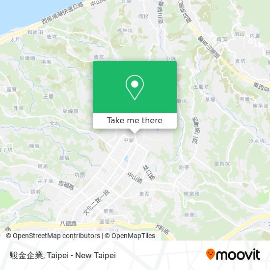 駿金企業 map