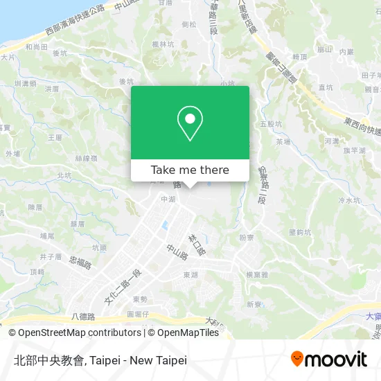 北部中央教會 map