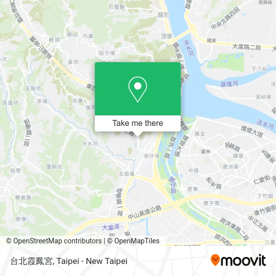 台北霞鳳宮 map