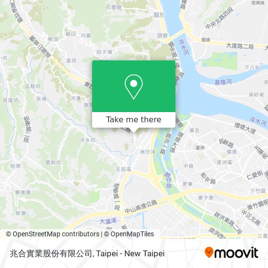 兆合實業股份有限公司地圖