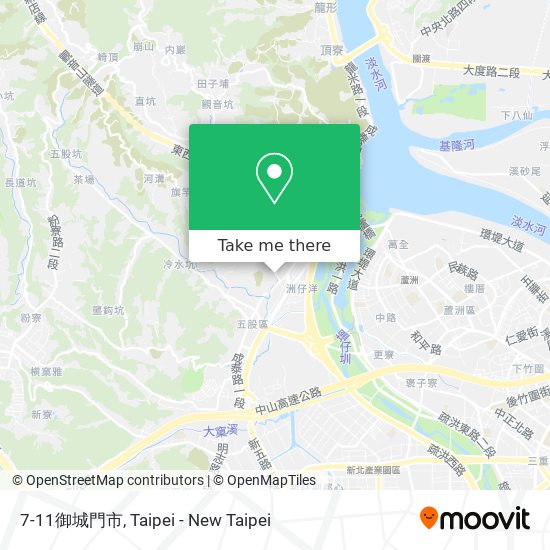 7-11御城門市地圖