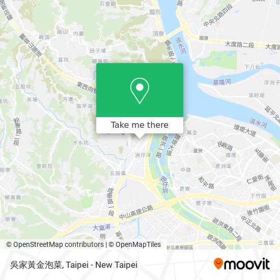 吳家黃金泡菜 map