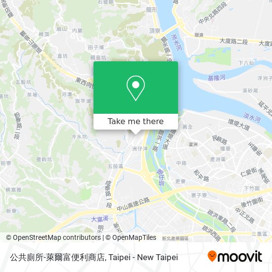 公共廁所-萊爾富便利商店 map