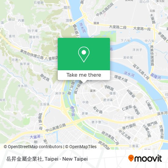 岳昇金屬企業社 map