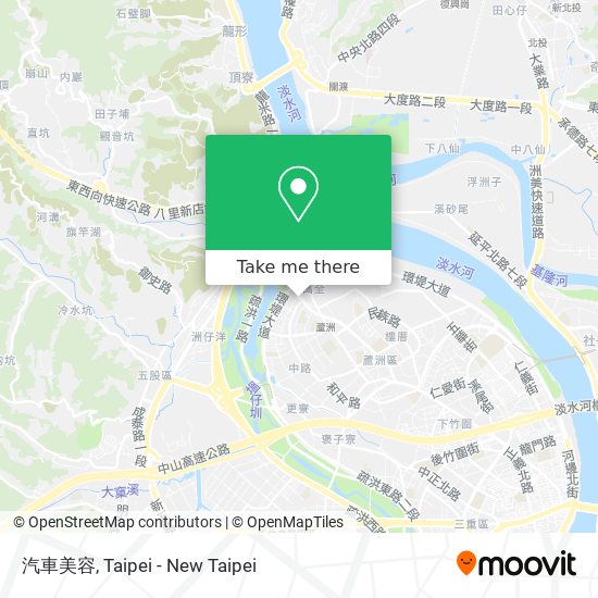 汽車美容 map
