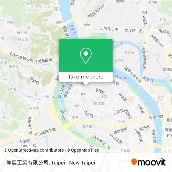 坤展工業有限公司 map